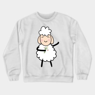 cute little sheep Crewneck Sweatshirt